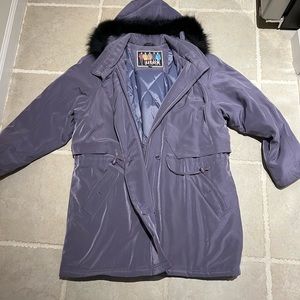 Utex winter coat lavender color